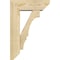 Ekena Millwork Balboa Slat Rough Sawn Bracket w/ Offset Brace, Douglas Fir, 6"W x 16"D x 24"H BKT0604X16X24BOA06RDF - alternate 2